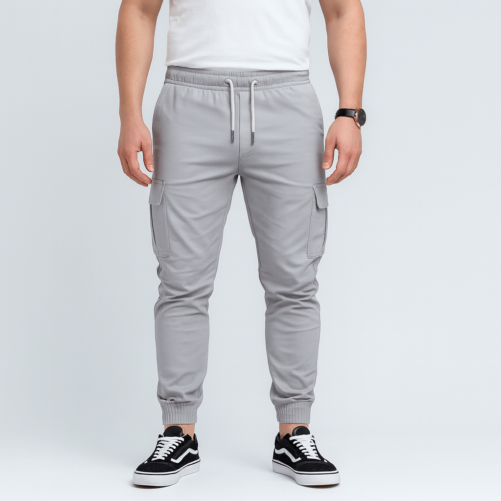 Avani | Miękkie joggery cargo z elastycznym pasem