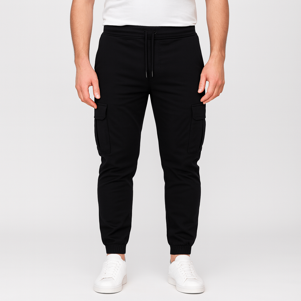 Avani | Miękkie joggery cargo z elastycznym pasem