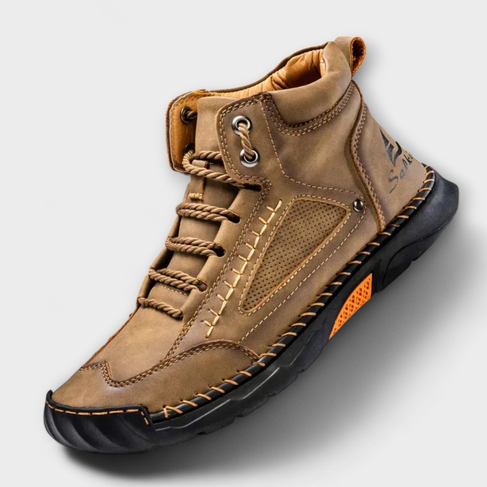 Bartosz | Wysokie skórzane buty