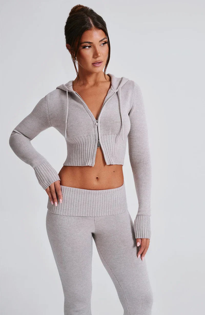 Alina | Dzianinowy komplet dwuczęściowy
